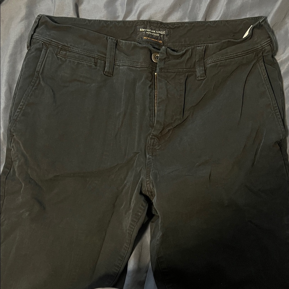 American Eagle Outfitters Black Chinos